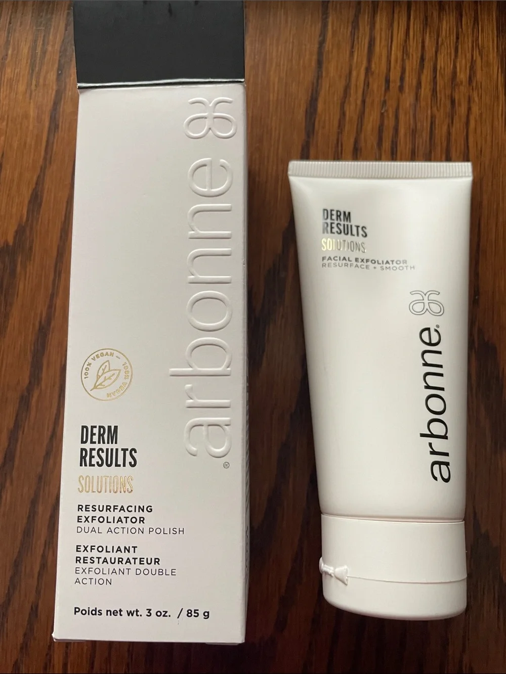 Arbonne Derm Results Resurfacing Exfoliator — Brand New
